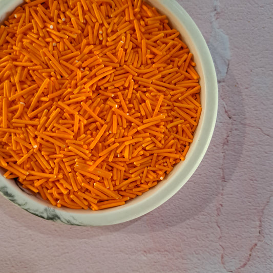 Orange Jimmies Sprinkle - 60g
