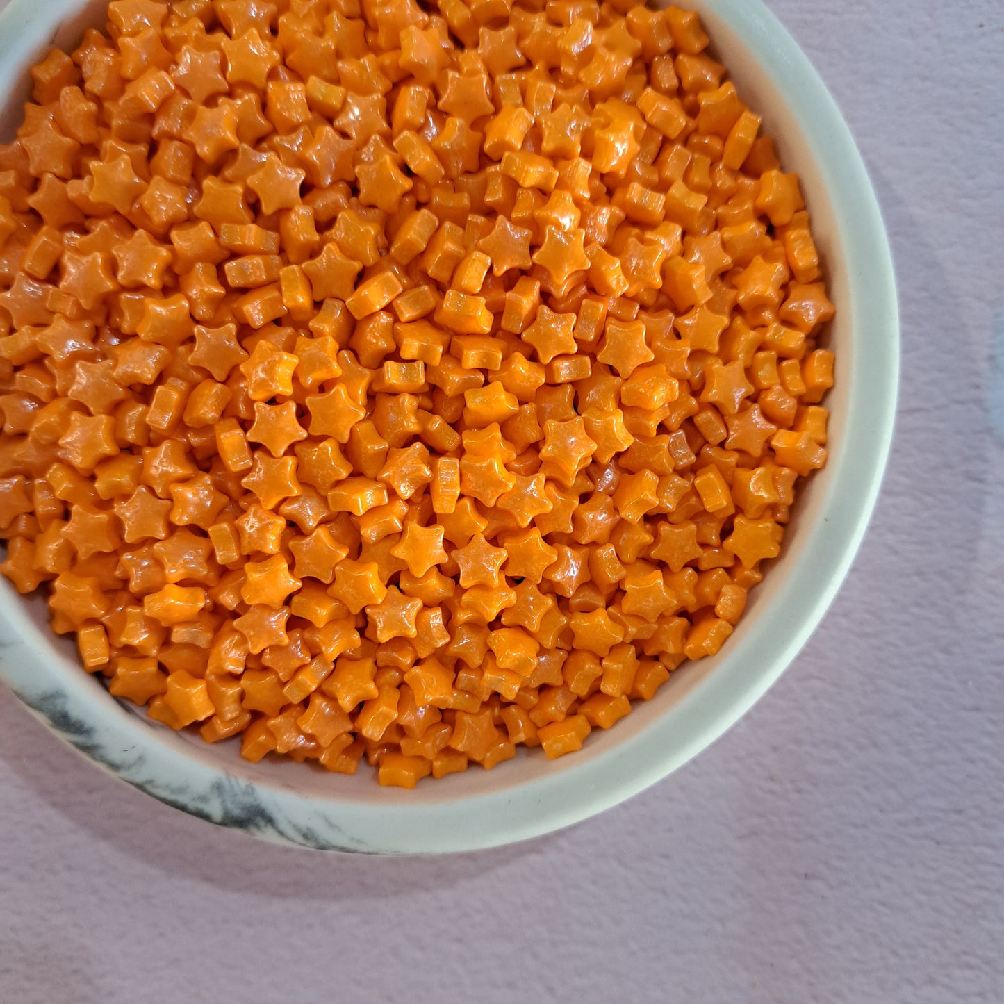 Orange Stars Sprinkle - 60g