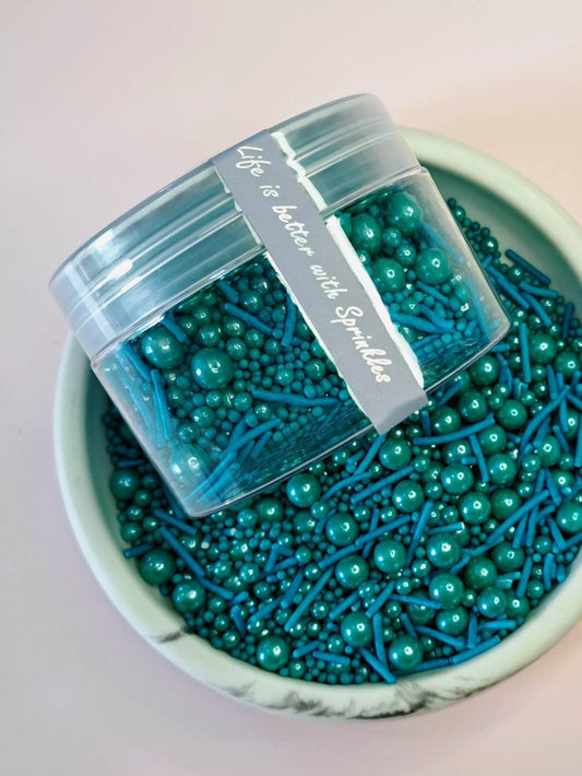 Bubble and Bliss Range - Tiffany-Teal Sprinkle Blend