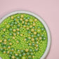 Bubble and Bliss Range - Green Sprinkle Blend