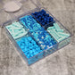 Blue Square Sprinkle Bento